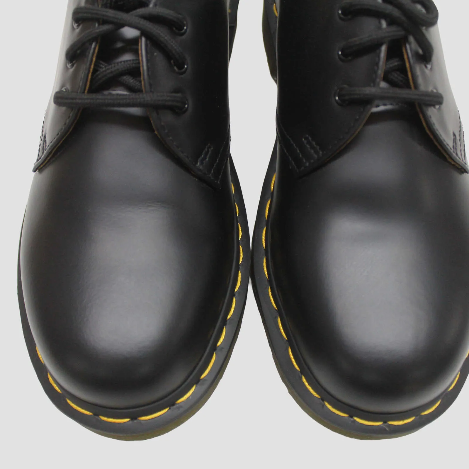 Dr. Martens 1461 Smooth Leather Black Unisex Shoes - UK 6.5