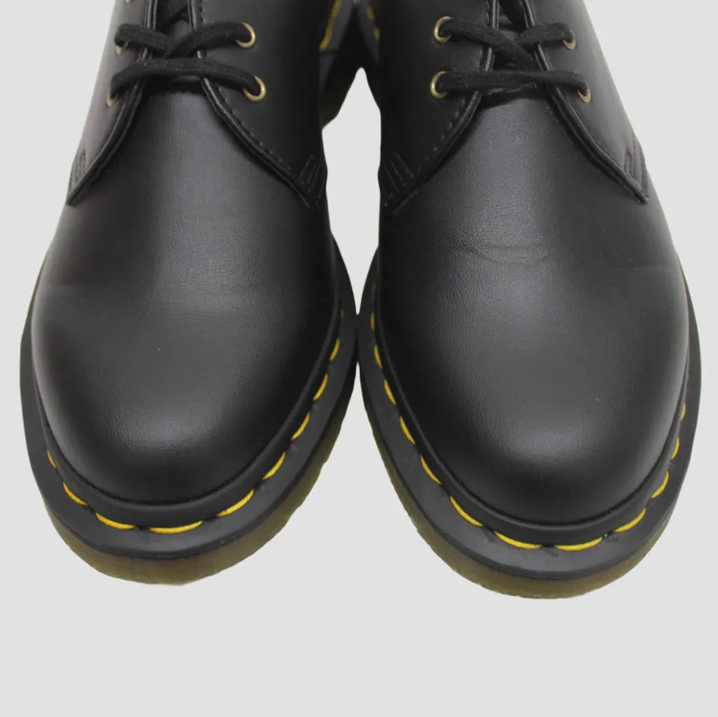 Dr. Martens Felix Rub Off Vegan 1461 3 Eyelet Black Unisex Shoes - UK 5