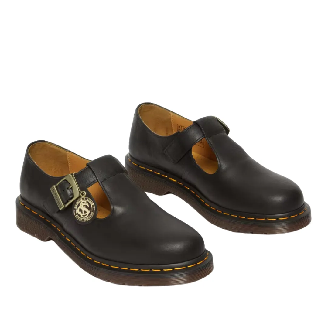 Dr. Martens T-Bar Mary Jane - Black Regency Leather