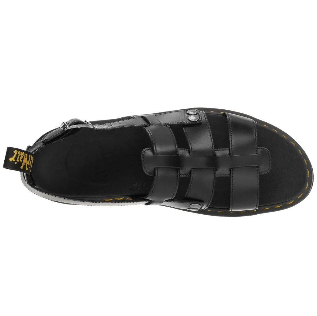 Dr. Martens Unisex Sandals Terry Mens Womens Fisherman Leather - UK 10