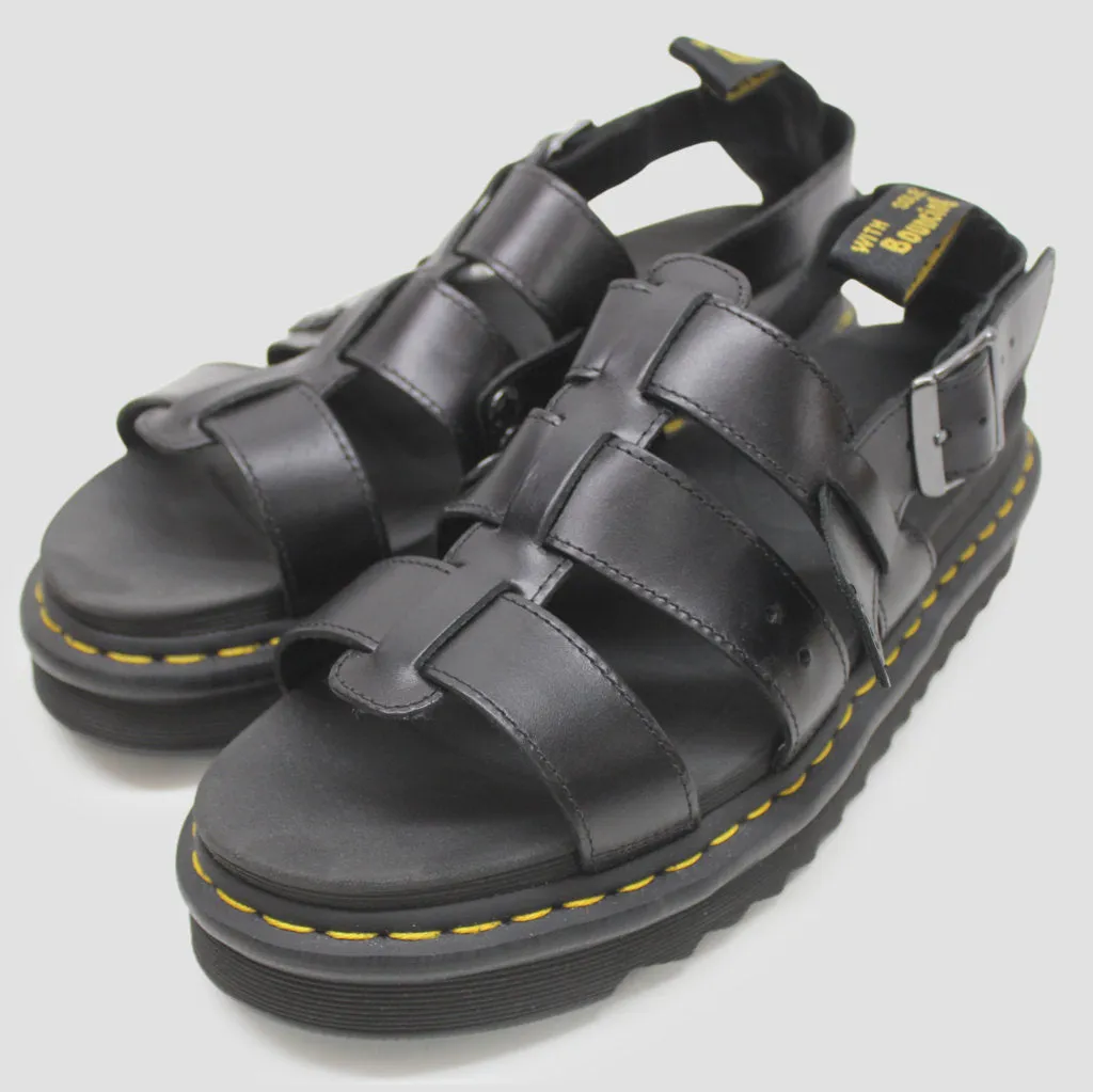 Dr. Martens Unisex Sandals Terry Mens Womens Fisherman Leather - UK 10