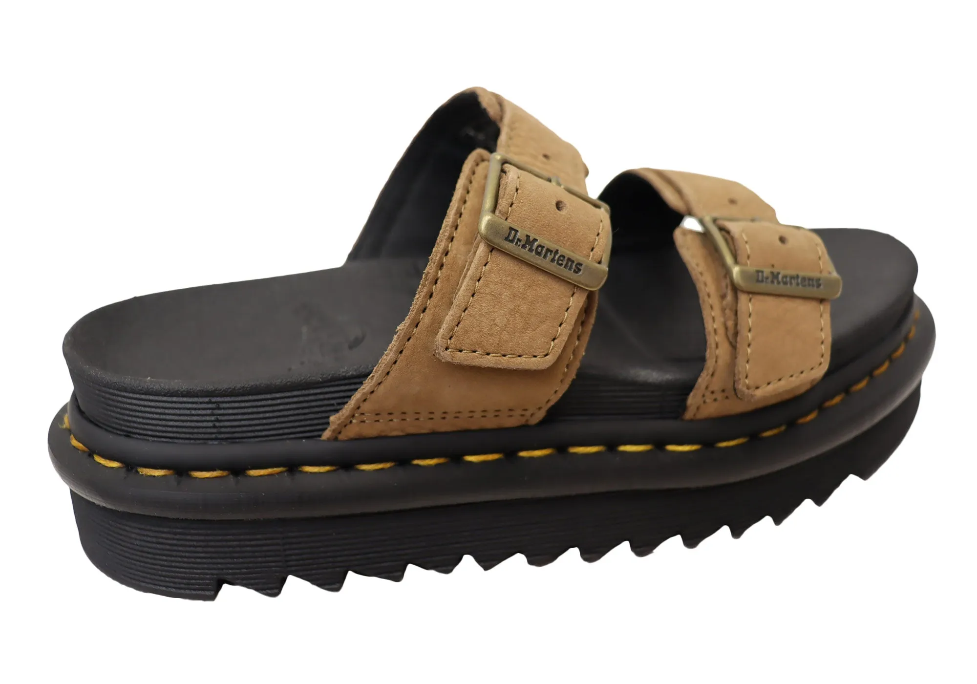 Dr Martens Womens Fashion Platform Leather Myles Sandals