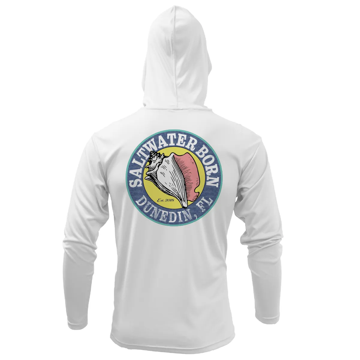 Dunedin, FL State of Florida Long Sleeve UPF 50+ Dry-Fit Hoodie