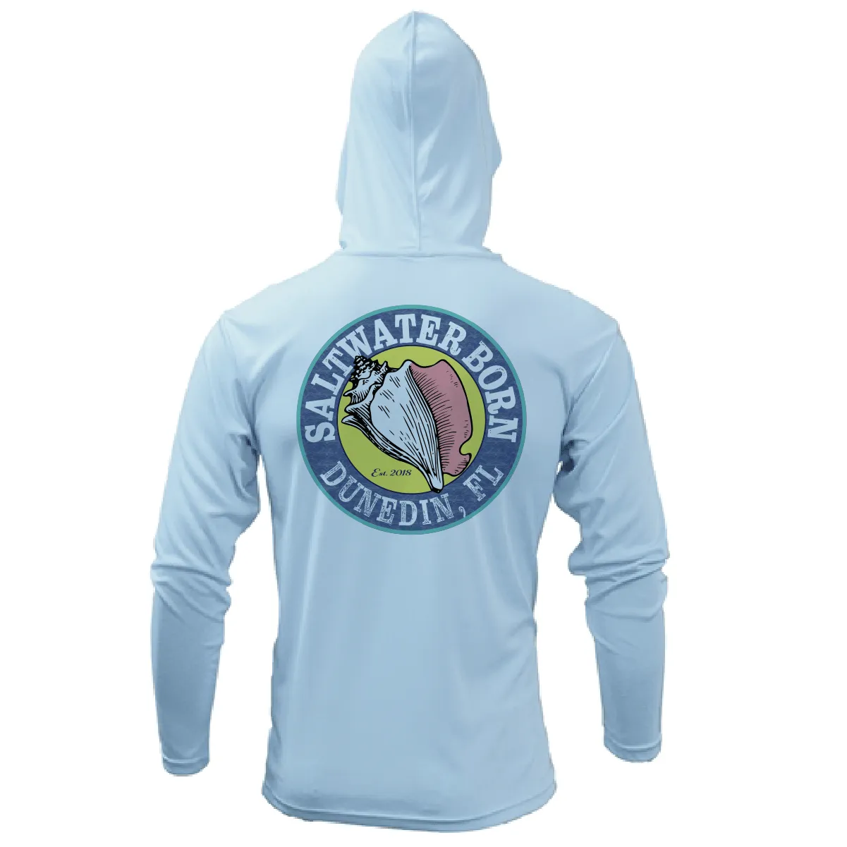 Dunedin, FL State of Florida Long Sleeve UPF 50+ Dry-Fit Hoodie