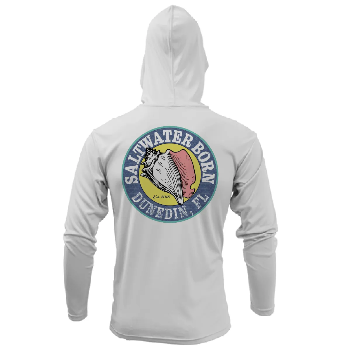 Dunedin, FL State of Florida Long Sleeve UPF 50+ Dry-Fit Hoodie