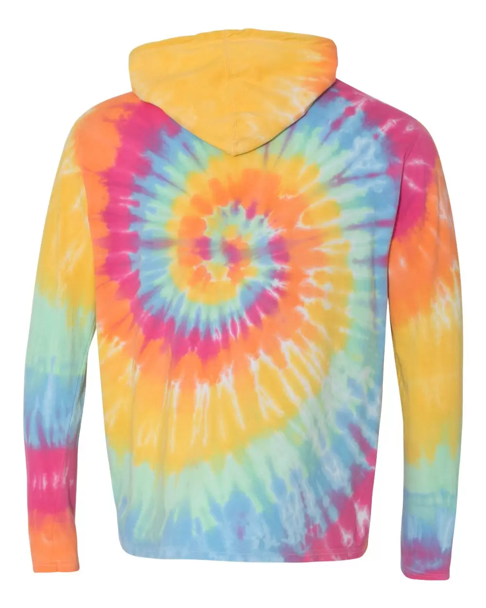 Dyenomite 430VR Tie-Dyed Hooded Pullover T-Shirt SKU: 430VR