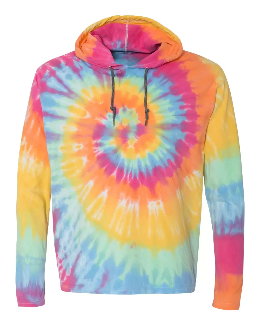 Dyenomite 430VR Tie-Dyed Hooded Pullover T-Shirt SKU: 430VR