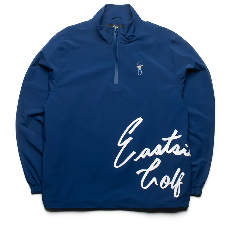 Eastside Golf Quarter Zip Windbreaker - True Navy