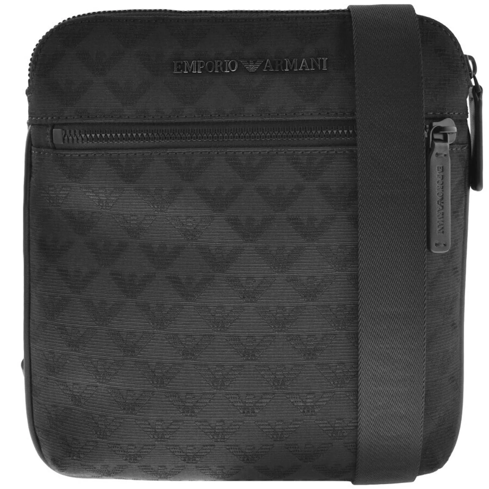 Emporio Armani Logo Shoulder Bag Black