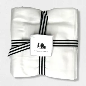 FEARRINGTON LIFESTYLE BEDDING COLLECTION - FRETTE QUEEN FLAT SHEET