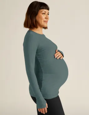 Featherweight Count On Me Maternity Crew Pullover