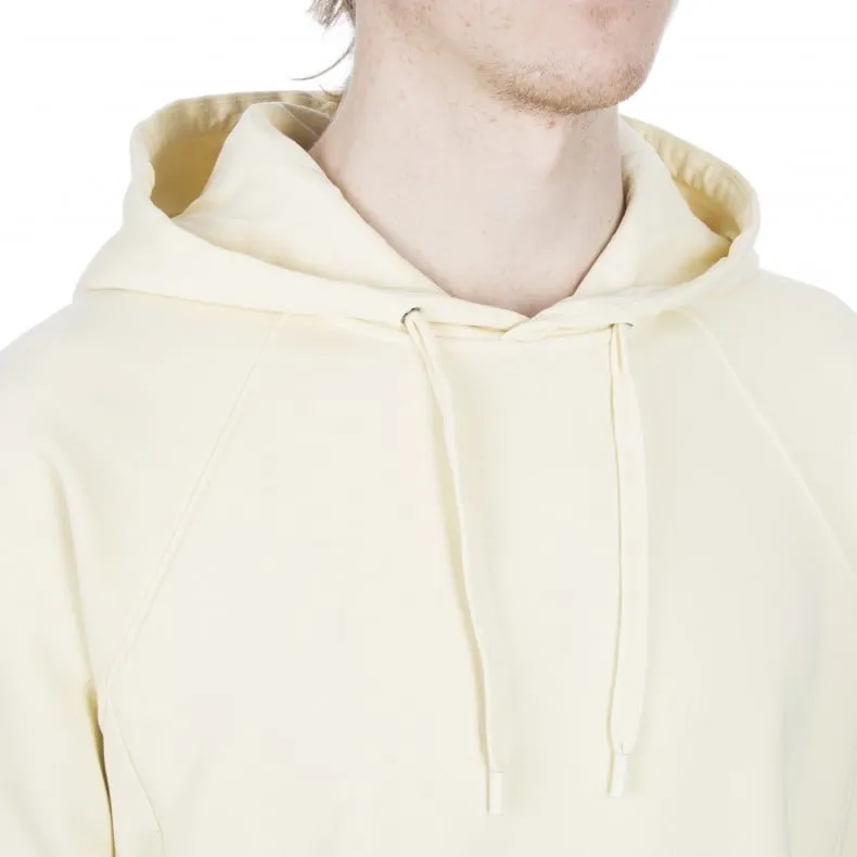 Folk Rivet Pullover Hooded Sweatshirt (Soft Yellow)