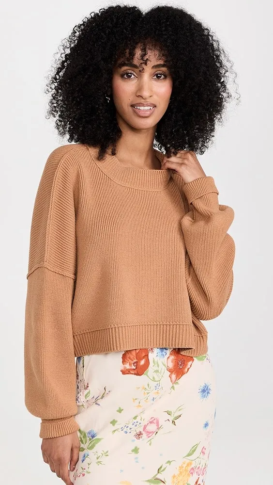 Free People   Easy Street Crop Pullover 