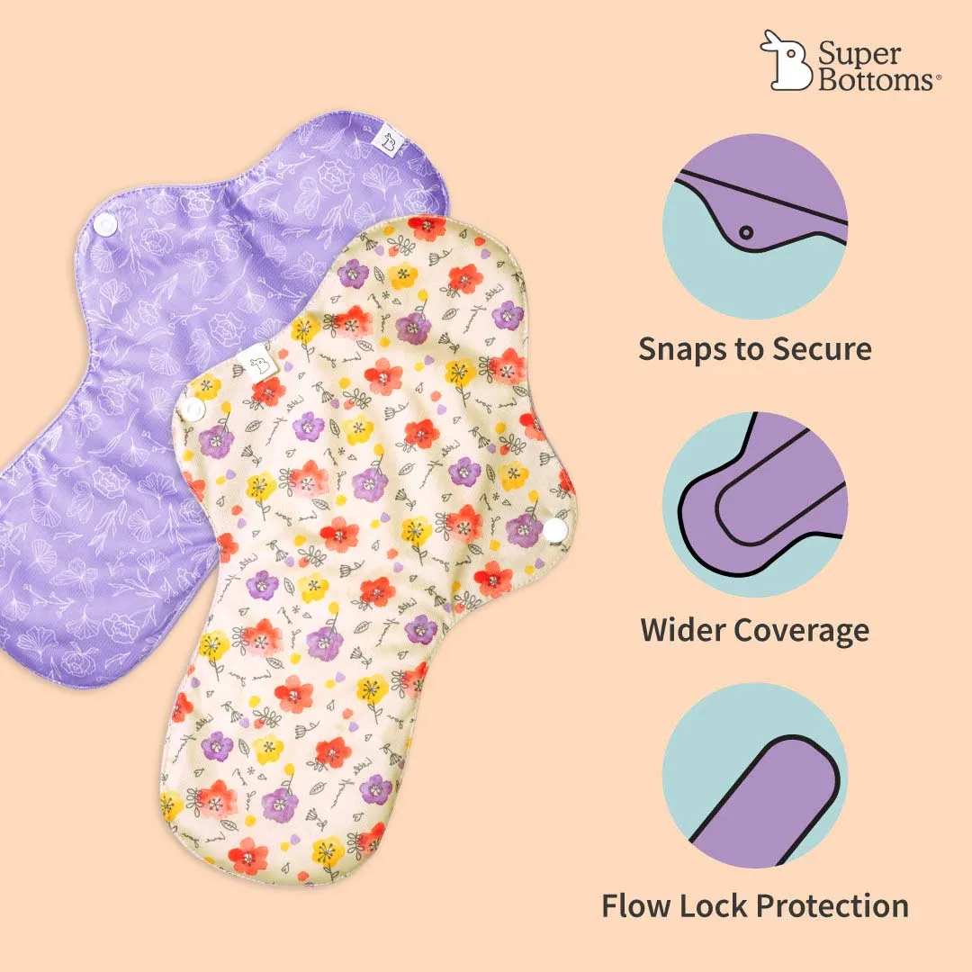 FREE Waterproof Travel Bag + 2 Period Underwear + 4 Flow Lock Cloth Pads