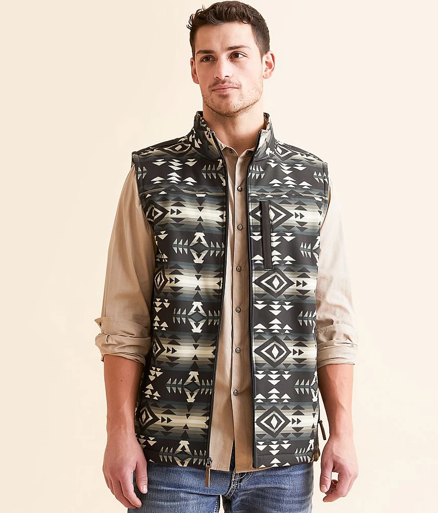 Gentry County Southwestern Softshell Vest