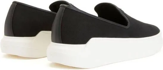 Giuseppe Zanotti Conley logo-plaque sneakers Black