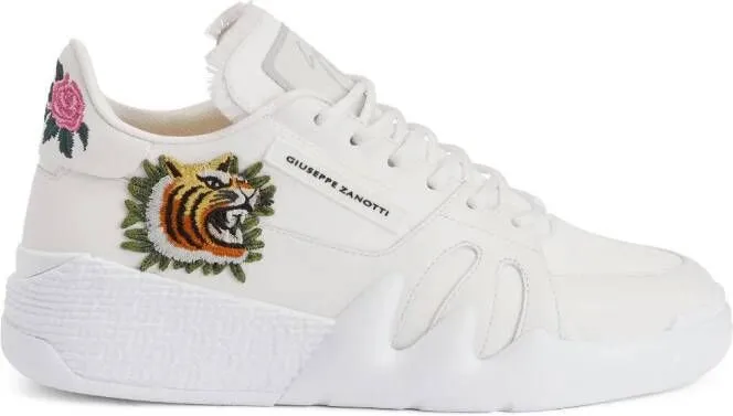 Giuseppe Zanotti Talon lace-up sneakers White