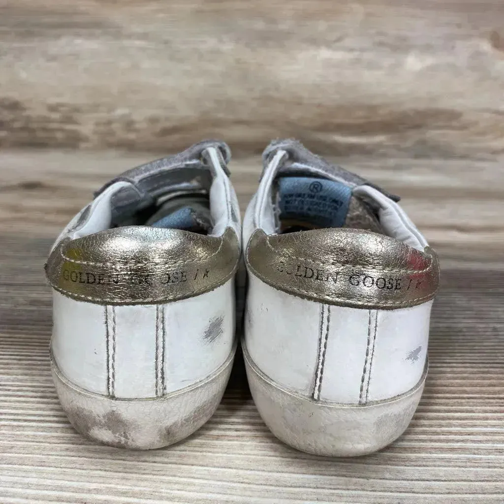 Golden Goose Old School Glitter Star Sneakers sz 11c-