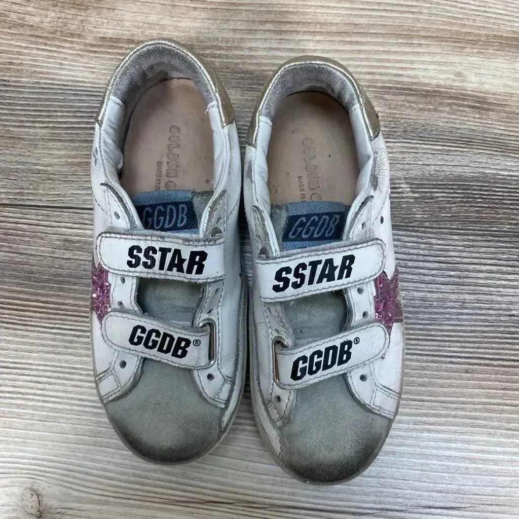 Golden Goose Old School Glitter Star Sneakers sz 11c-