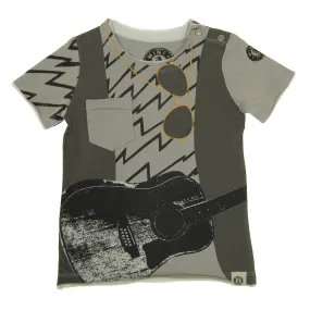 Guitar Vest Baby T-Shirt by: Mini Shatsu