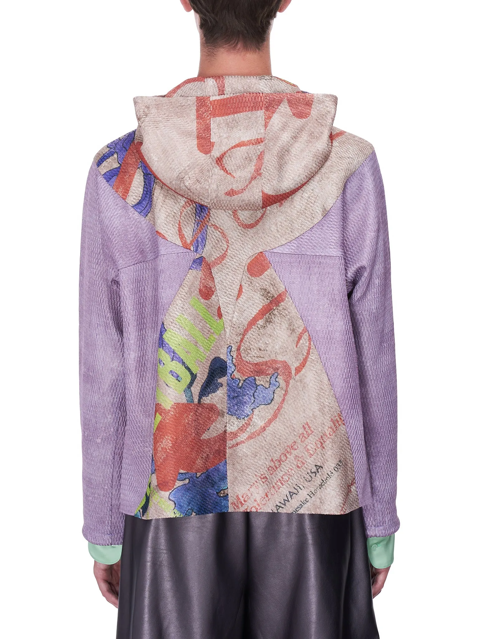 Hayden Paneled Windbreaker (N3-JK-09-MULTI-LAVENDER-GREEN)