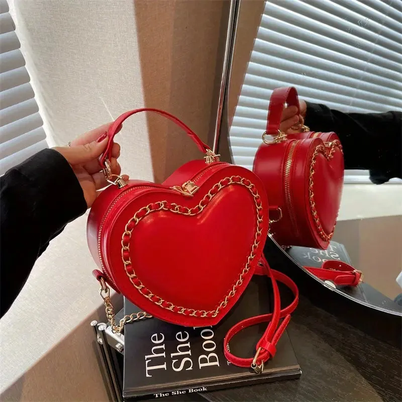 Heart Shaped Handbag/Crossbody