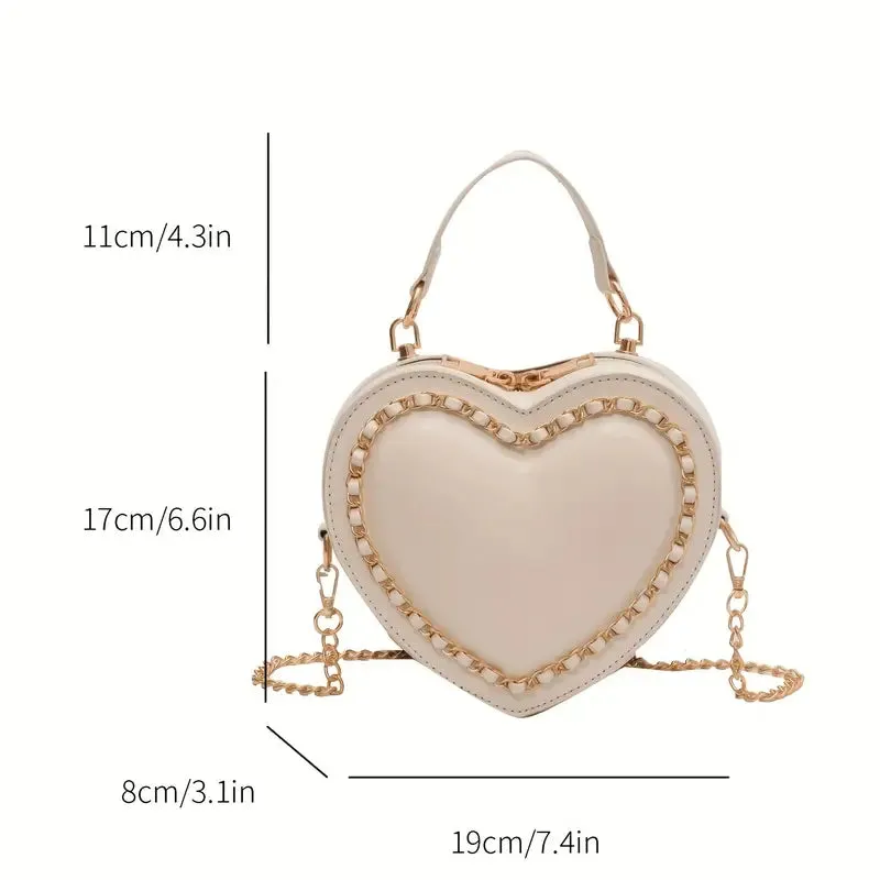 Heart Shaped Handbag/Crossbody