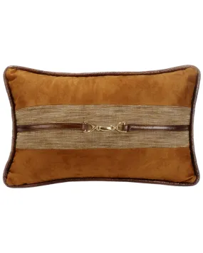 HiEnd Accent Multi Highland Lodge Suede Buckle Pillow