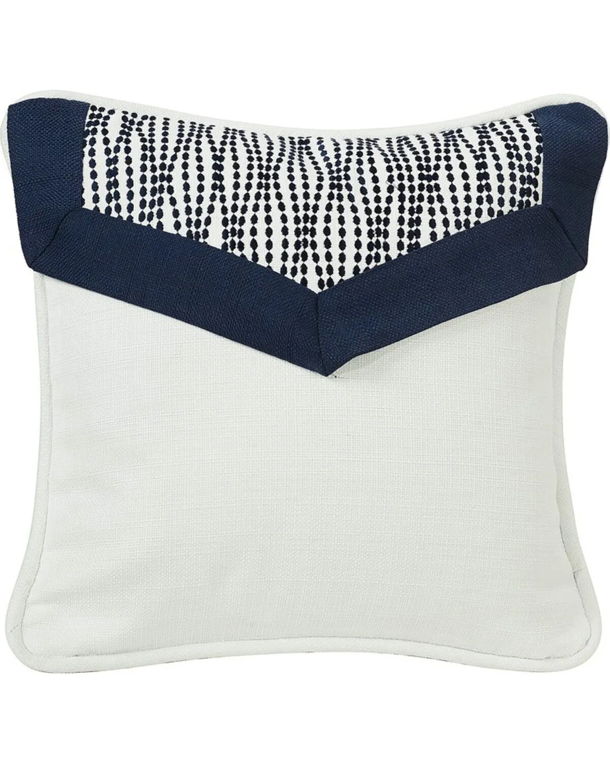 HiEnd Accents Kavali White Decorative Throw Pillow