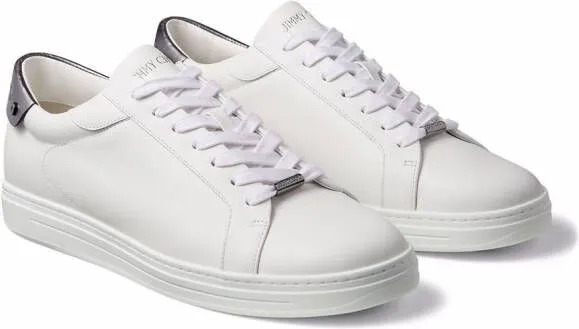 Jimmy Choo Rome M leather sneakers White