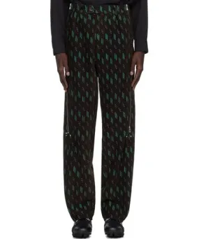 Kiko Kostadinov Brown Knox Zip Trousers