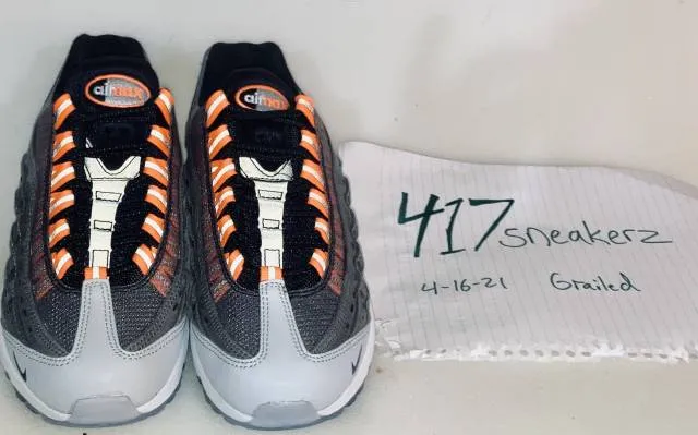 Kim Jones x Nike Air Max 95 Black Total Orange