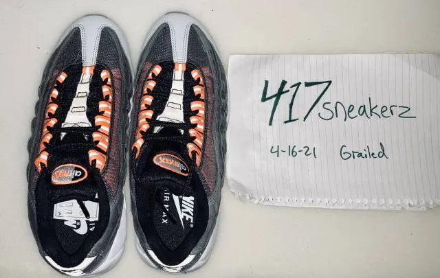 Kim Jones x Nike Air Max 95 Black Total Orange