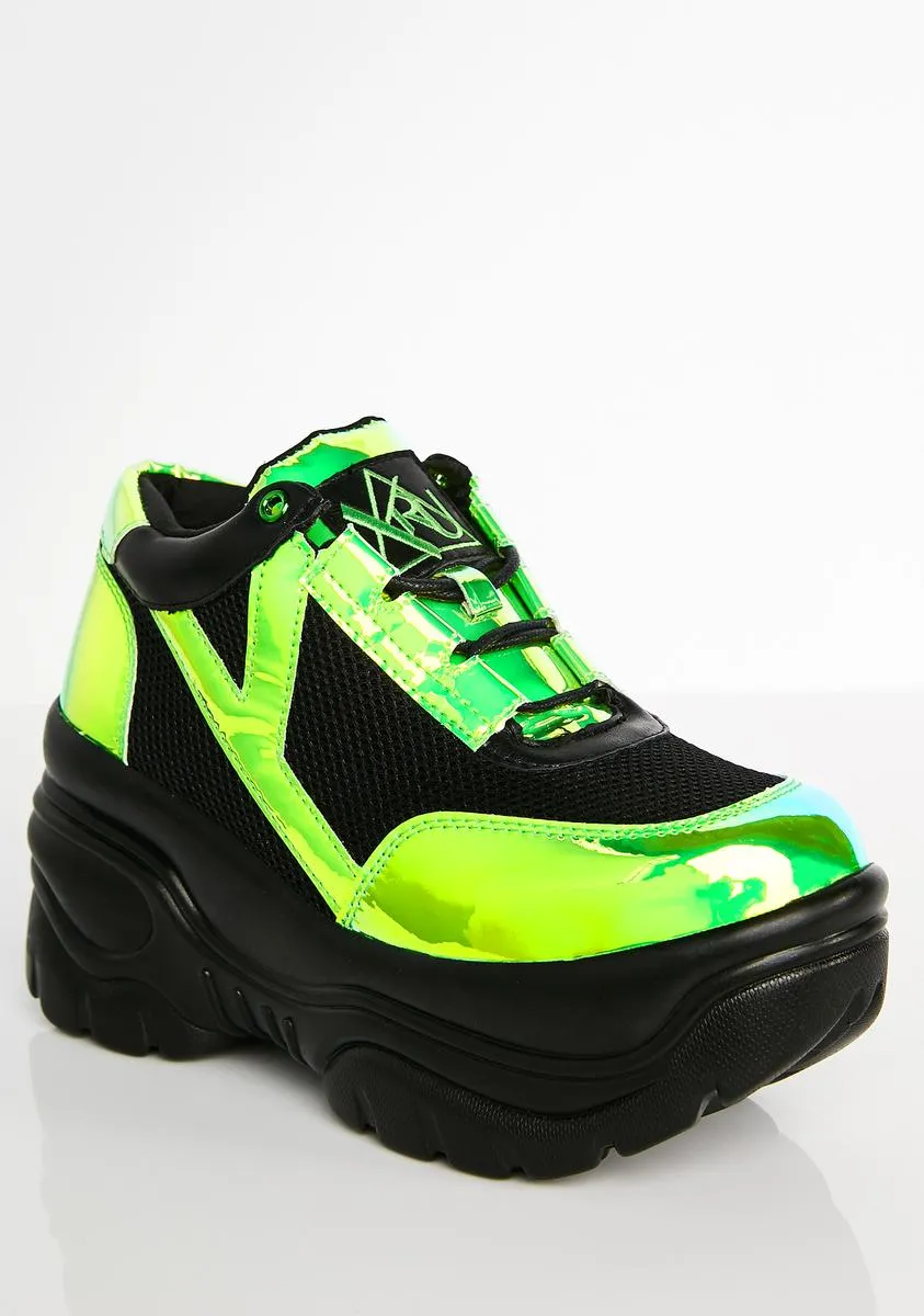 Kush Matrixx Platform Sneakers-