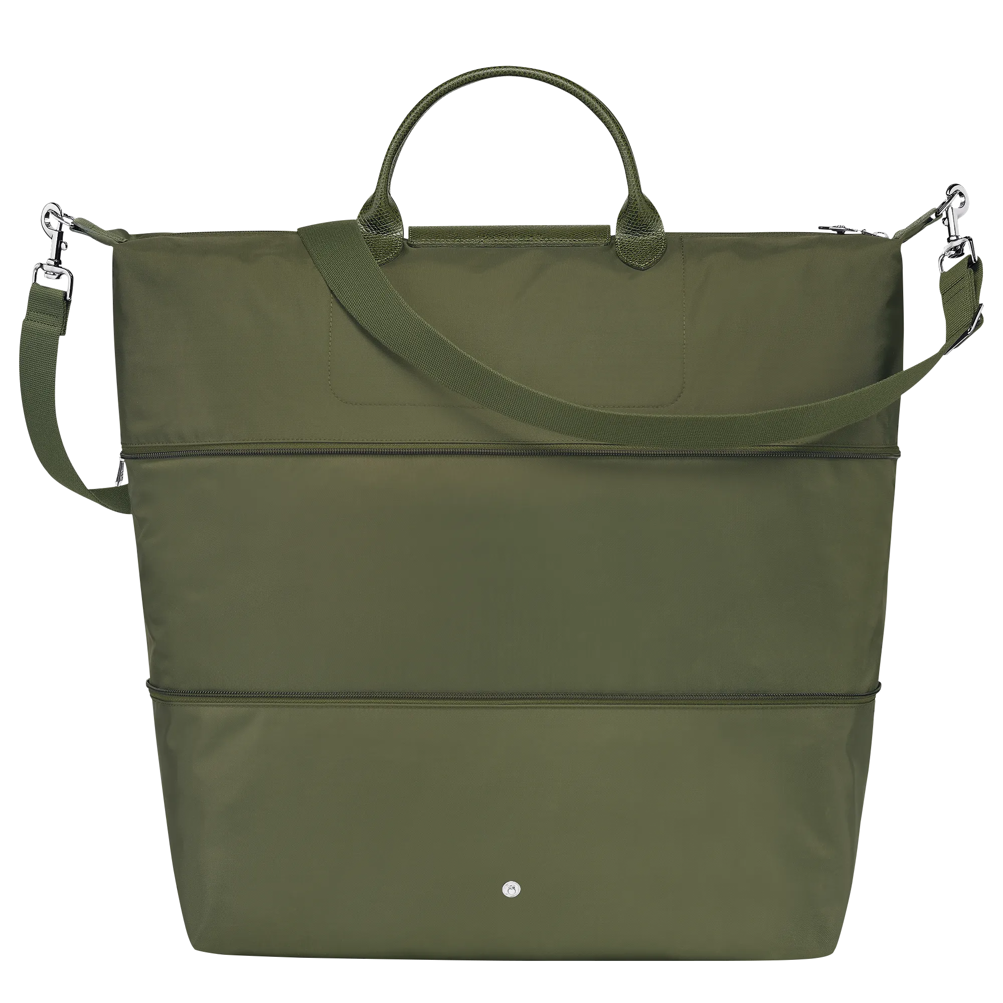 Le Pliage Green Travel bag expandable Forest - Recycled canvas