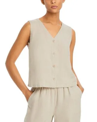 Linen Vest