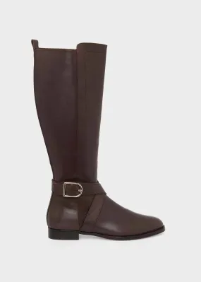 Lisette Leather Knee Boot 