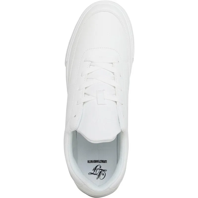 Loyalty And Faith Mens Jarrod Trainers White