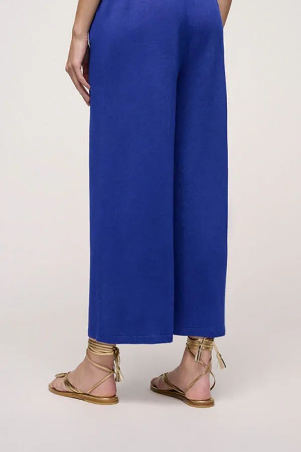 Luisa Spagnoli CUPOLINO BLUETTE KNIT TROUSERS