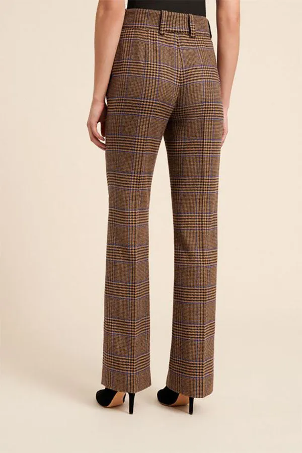 Luisa Spagnoli ORON CLASSIC TARTAN TROUSERS