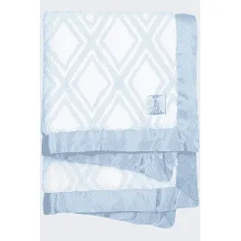 luxe diamond baby blanket