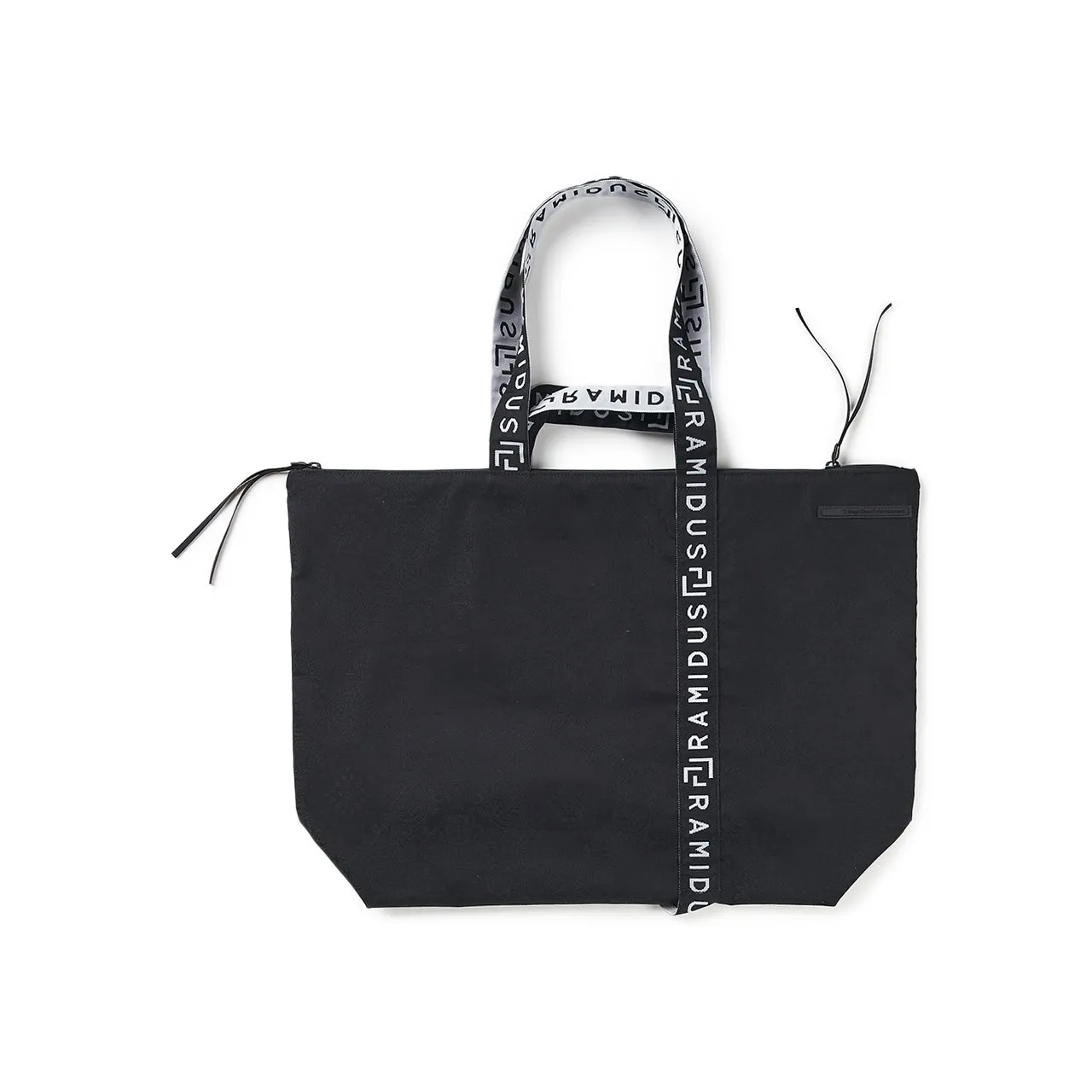 magic stick 3way tote by ramidus tokyo (black / paisley)