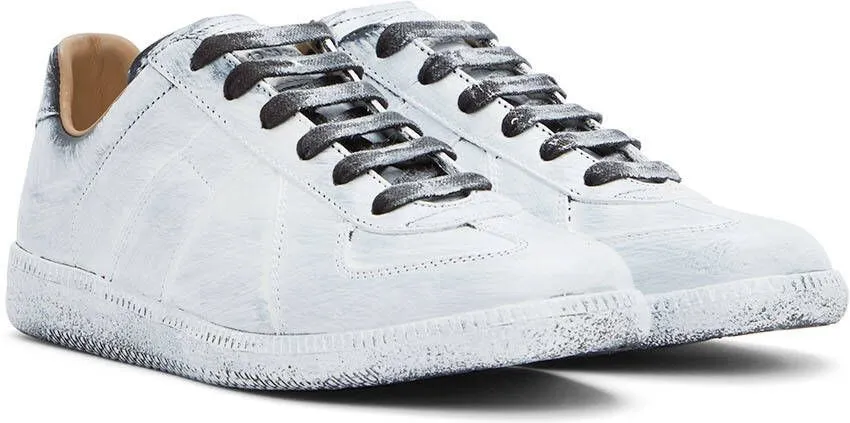 Maison Margiela Off-White Painted Replica Sneakers