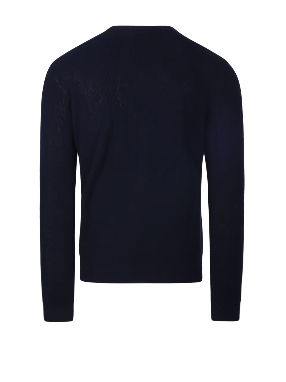 MEN ROBERTO COLLINA DARK BLUE COTTON PULLOVER