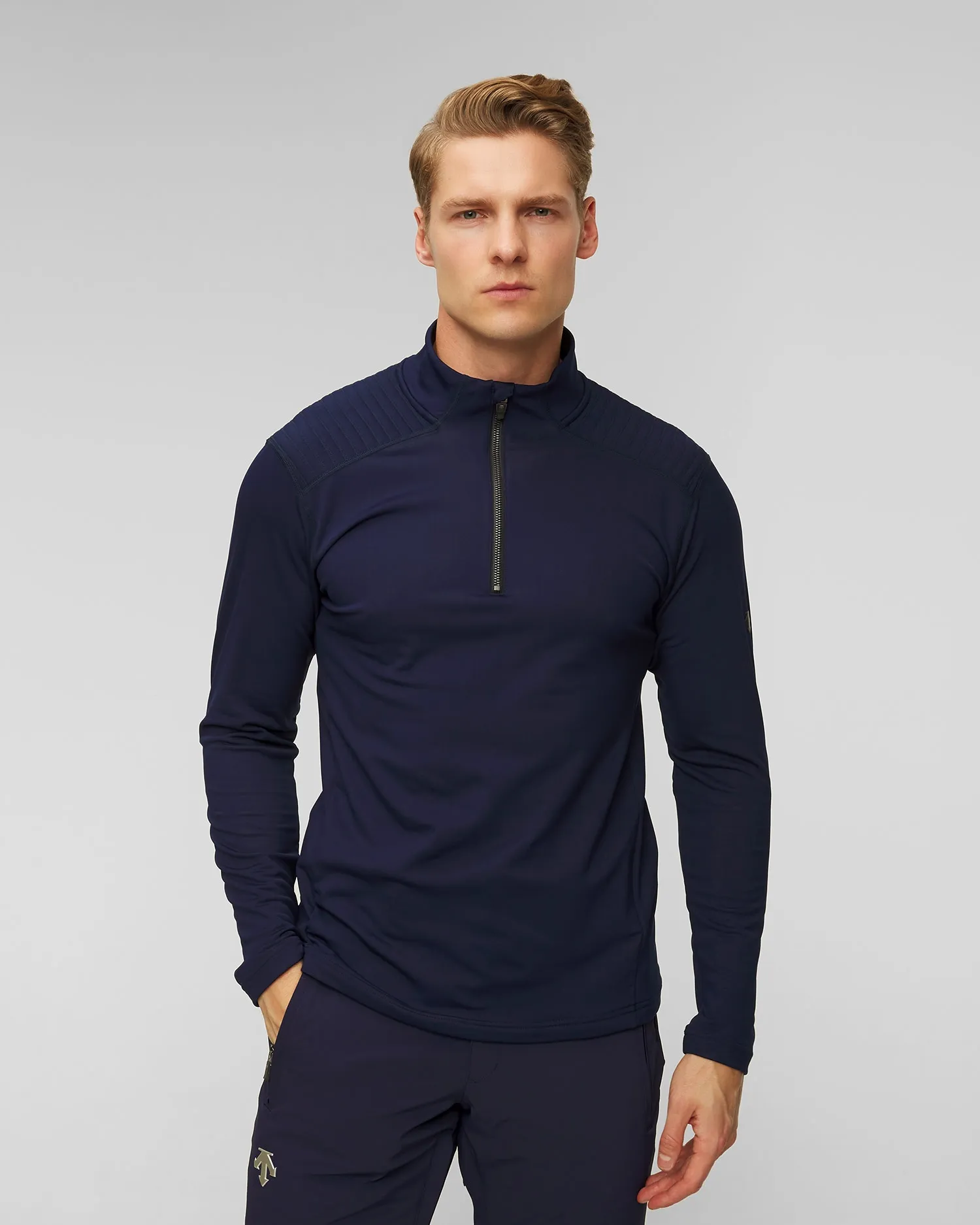 Men's ski turtleneck Descente Piccard DWMWGB23-dnt