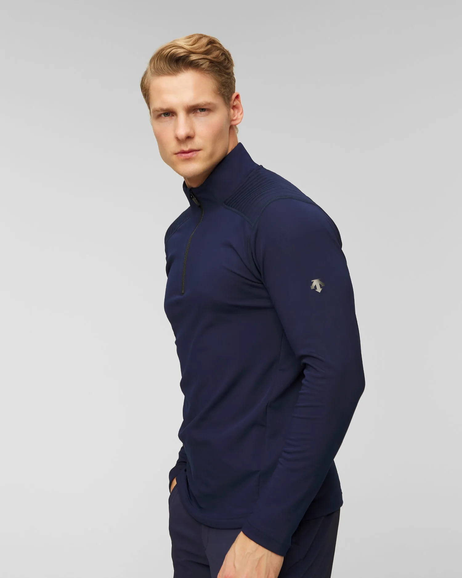 Men's ski turtleneck Descente Piccard DWMWGB23-dnt