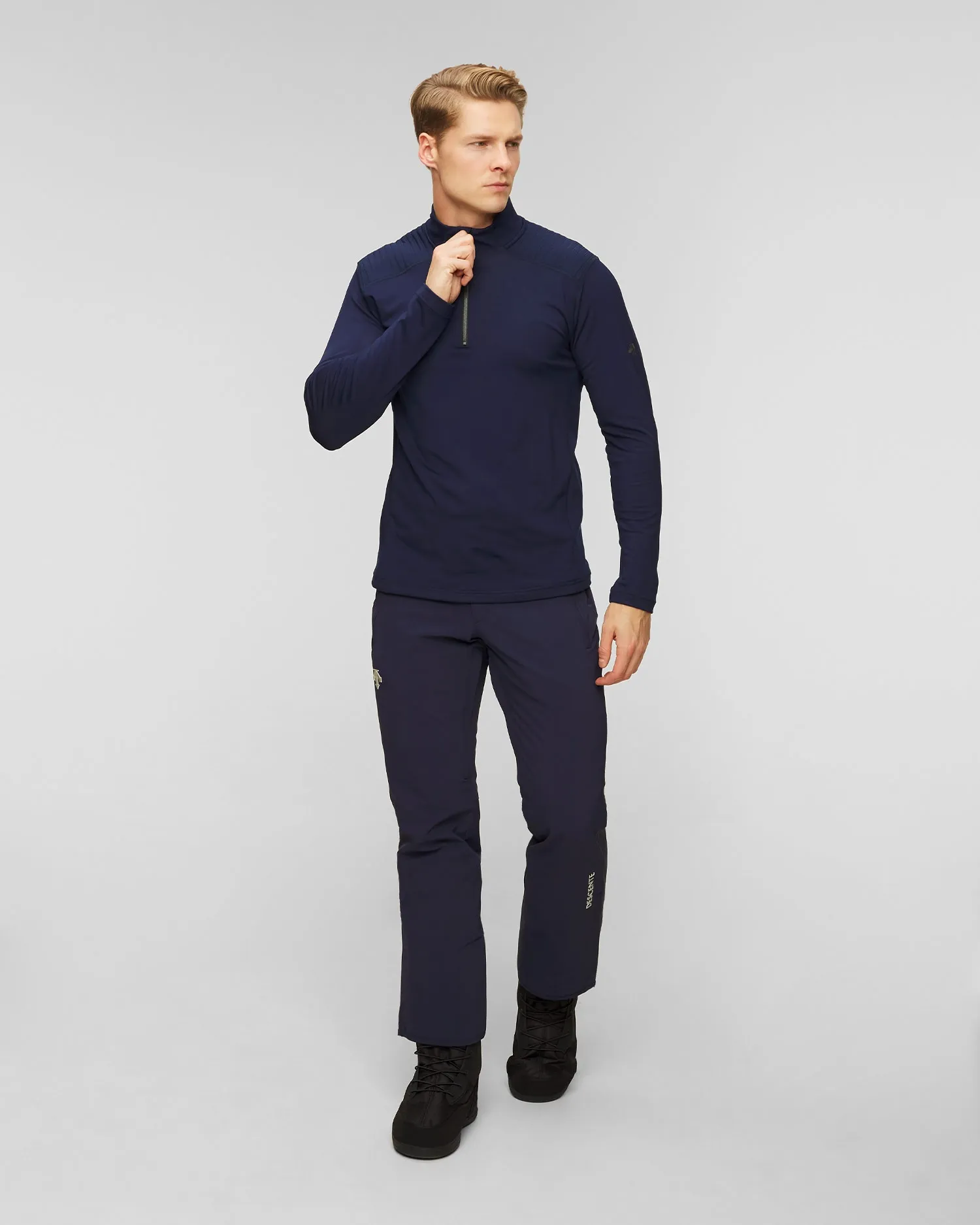 Men's ski turtleneck Descente Piccard DWMWGB23-dnt