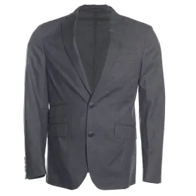 Men's Hackett, Mayfair Cotton Sharkskin Jacket in Light Grey