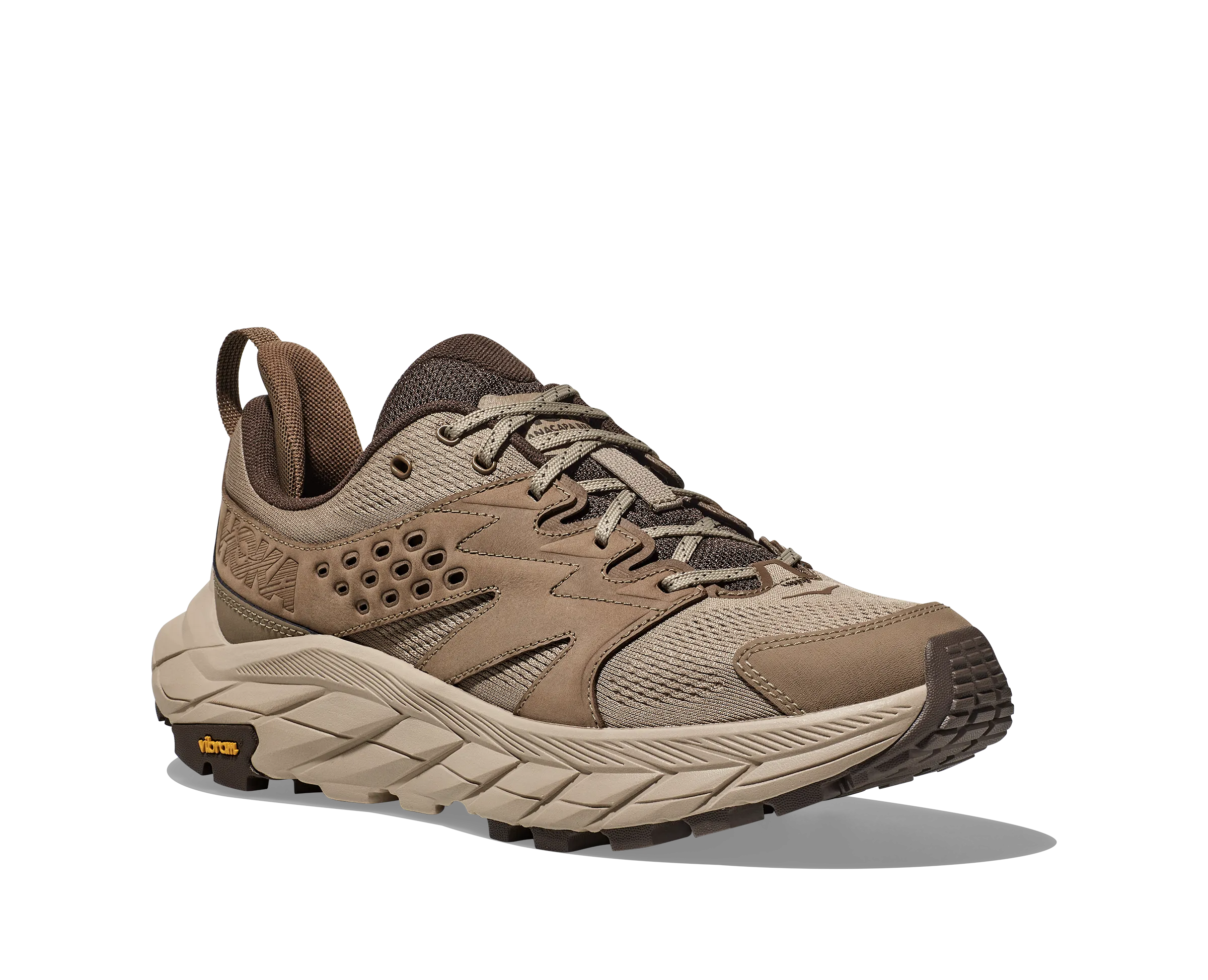 Men's Hoka Anacapa Breeze Low Color:  Dune / Oxford Tan