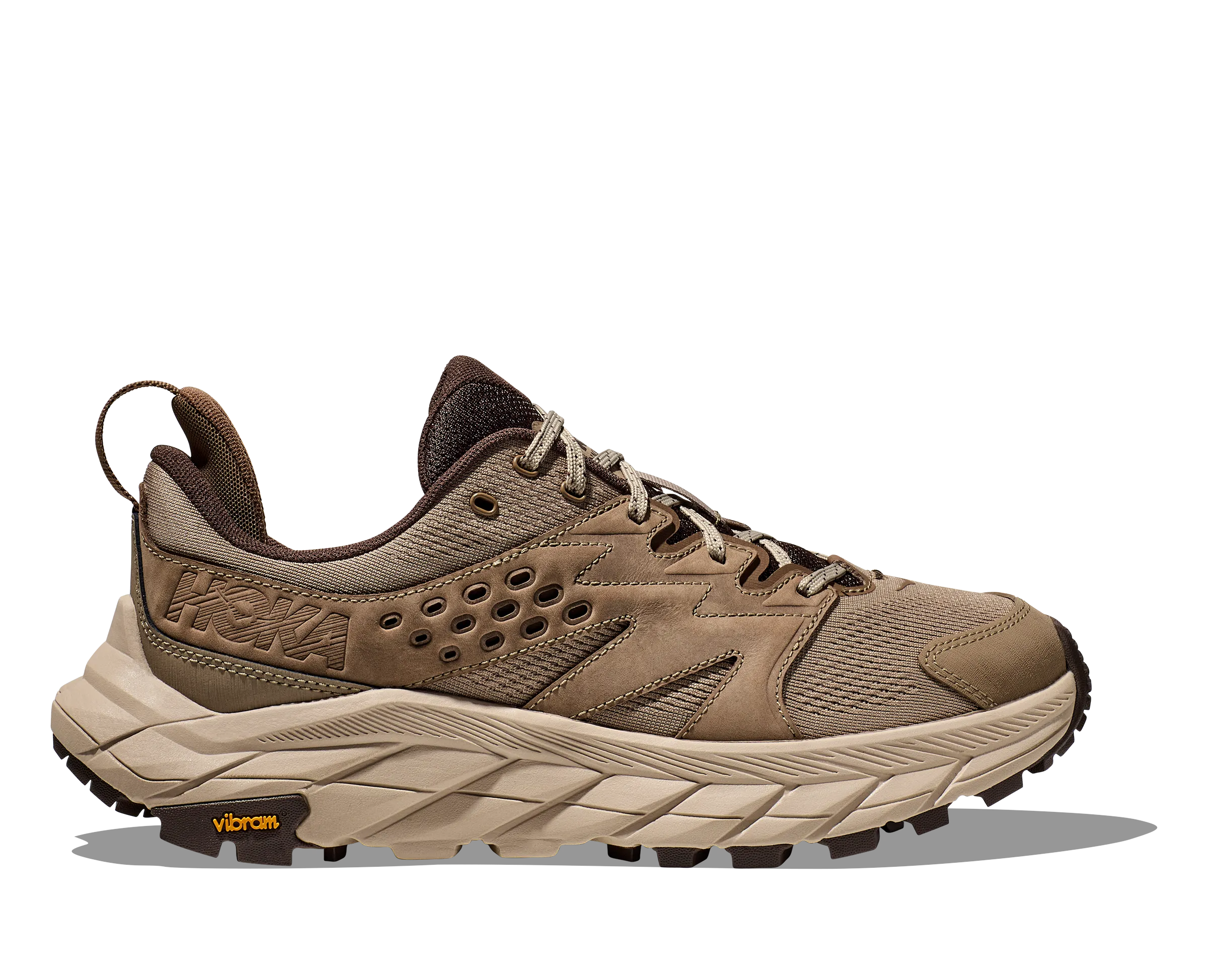 Men's Hoka Anacapa Breeze Low Color:  Dune / Oxford Tan